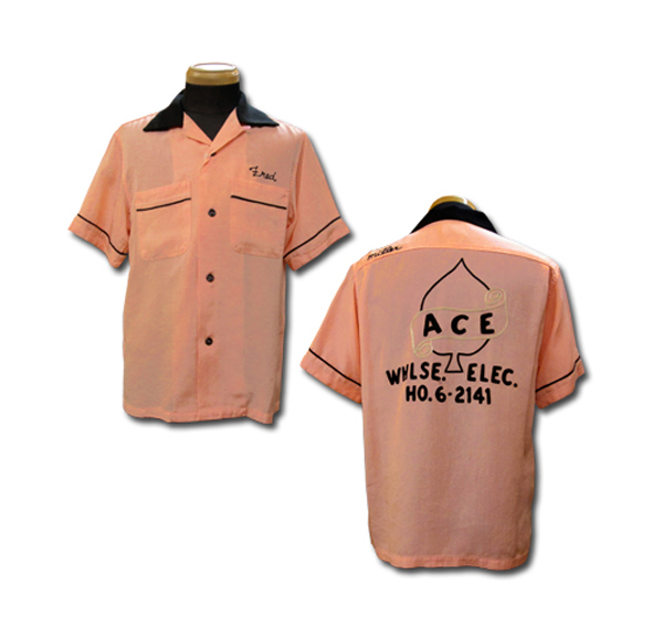 Style Eyes(スタイルアイズ) “ACE” レーヨンボウリングシャツ(半袖